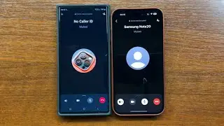 Samsung Note 20U vs iPhone 14 ProMax WhatsApp vs Signal Incoming & Outgoing Calls in Cases + Stylus