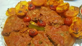 آموزش طرز تهیه کباب تابه ای استنانبولی - How to cook Istanbul pan kebab