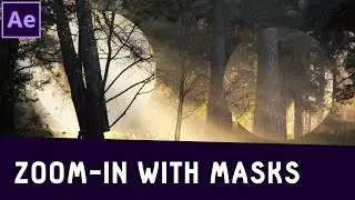 Tutorial 09: ZOOM-IN with Mask in After Effects ✔