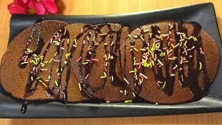 Chocolate Pancake| try this yummy double chocolate pancake| #chocolatecake #pancakes