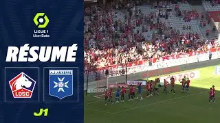 LOSC LILLE - AJ AUXERRE (4 - 1) - Résumé - (LOSC - AJA) / 2022-2023