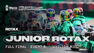 Junior Rotax Full Final | Event 8, Whilton Mill | Wera Tools British Kart Championships