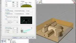 RhinoCAM 2.0 - Roughing & Finishing a 3D Mold | CAD/CAM Software Tutorials by MecSoft