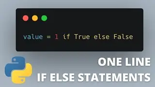 Python ONE LINE If Else Statements 👨‍💻 #shorts