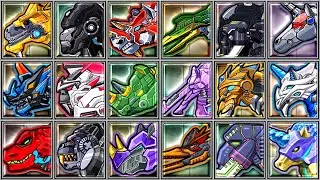 Dino Robot Corps + Dino Craft Corps - T-Rex/Gorilla/Rhino/Unicorn/Mammoth/Pterosaur/King Kong