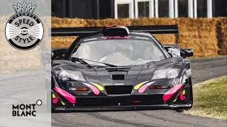 Stunning McLaren F1 GTR Long Tails awesome Goodwood dash