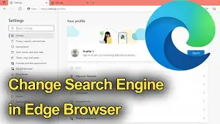 How to change search engine in Microsoft Edge  from Bing to Google? // Smart Enough