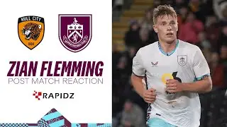 Flemming On First Clarets Goal In Tigers Draw | REACTION | Hull City 1-1 Burnley