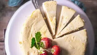 Salko cheesecake bez cukru- bez spodku a raz dva hotový #recept #cheesecake #sugarless #slovakrecipe