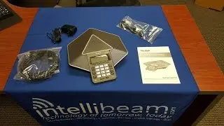 Yealink CP860 HD IP Conference Phone unboxing by Intellibeam.com