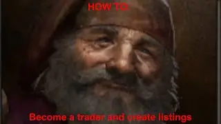 Noobs' guide: How to become a trader and create listings in dark and darker!