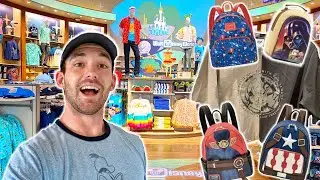 NEW DISNEY LOUNGEFLY AT WORLD OF DISNEY | NEW STAR WARS MERCHANDISE