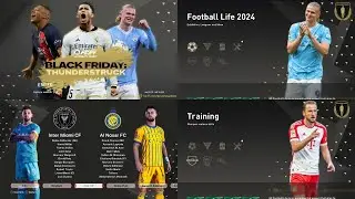 Menu Graphics EA FC24 Ultimate Team Black Friday Thunderstruck - PES 2021 & FOOTBALL LIFE - PES MOD