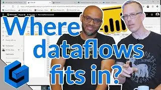 Power BI dataflows: Where does it fit in? (Matthew Roche schools Patrick)