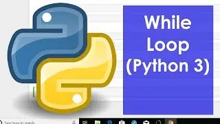 While loop in Python 3