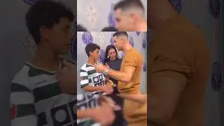 😳Сын Роналду ВЫБЕСИЛ отца #ronaldo #cristianojr #shorts