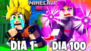 SOBREVIVI 100 Dias no DRAGON BLOCK C no MINECRAFT !!