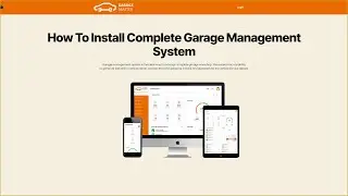 How To install Complete Garage Management System | Garage Management System