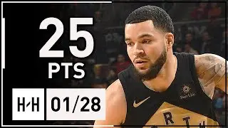 Fred VanVleet Full Highlights Raptors vs Lakers (2018.01.28) - 25 Pts off the Bench | 2017-18 Season