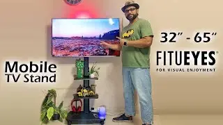 FITUEYES Mobile TV Stand for 32 - 65 [ How to Assemble ]