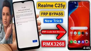 Realme C25y Frp Bypass Android 11 2022 || Realme C25y google account unlock || #KhanTech09