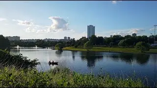 Москва, Зеленоград - Парк Победы (футаж) / Moscow, Zelenograd - Victory Memorial Park (footage)