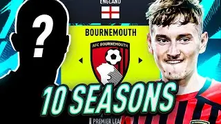 I Takeover BOURNEMOUTH for 10 SEASONS...PREMIER LEAGUE PROMOTION!!💪