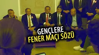 Gençler Fener Maçı istedi, Ekrem İmamoğlu söz verdi!