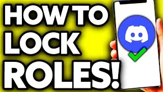 How To Lock Roles on Discord Mobile (Very EASY!)