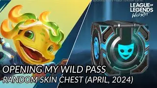 OPENING MY WILD PASS RANDOM SKIN CHEST | APRIL, 2024