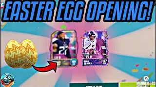 I PULLED A 181 ICONIC! OPENING EVERY EASTER EGG! Madden Mobile 23