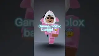 Games roblox banned.. 😰😢 #roblox #shorts