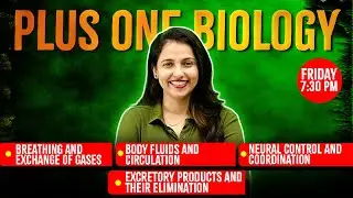 Plus One Biology Public Exam | Chapters 14,15, 16,18 | Exam Winner