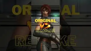 Dino Crisis ORIGINAL VS REMASTER VS REMAKE #dinocrisis #playstation #gaming #ai #shorts