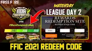 FFIC 2021 REDEEM CODE | FREE FIRE REDEEM CODE TODAY | FREE FIRE INDIA CHAMPIONSHIP 2021 REDEEM CODE