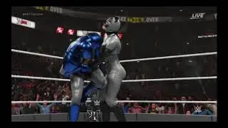 CATWOMAN VS BATMAN   (mixed wrestling)