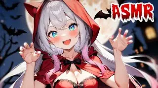 [ASMR 3dio] Spooky close up trigger words ❤ for halloween