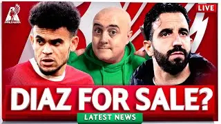 PSG IN FOR £75M LUIS DIAZ! AMORIM TO LIVERPOOL LATEST! Liverpool FC Latest News