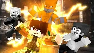 MINECRAFT MAS... TENHO O THE WORLD 𝗡𝗔 NOVA ADDON DE JOJOs no MINECRAFT POCKET EDITION !! ‹ Ine ›