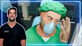 ВРАЧ играет в Surgeon Simulator VR | Профи Играют