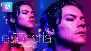 How to edit like Euphoria on Picsart | Harry Styles