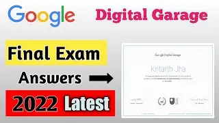 Google Digital Marketing Garage Certification Final Exam Answers | Latest 2022 updated