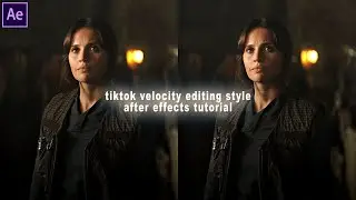 tiktok velocity editing style | after effects