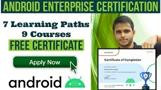 GOOGLE Partner Training With FREE CERTIFICATE | Android Enterprise Certification | Google Training