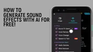 How To Generate Sound Effects With AI For Free [easy]