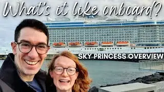 What can you do on the Sky Princess? Day at sea and day at port | Cruise Ship | Ideas & Inspo | DITL