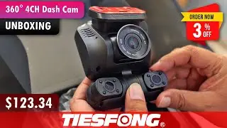 Unbelievable Result One Camera, 360° Dash Cam 🚘 TiESFONG M10max