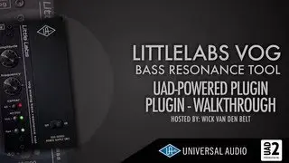 UAD - LittleLabs VOG Plugin explained (Full Walkthrough)