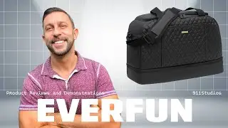 EVERFUN Carry On Gym Bag for Men and Women