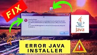 How To Fix JAVA Download Installation Failed Error Windows 7 & 10 | Install Java Step By Step